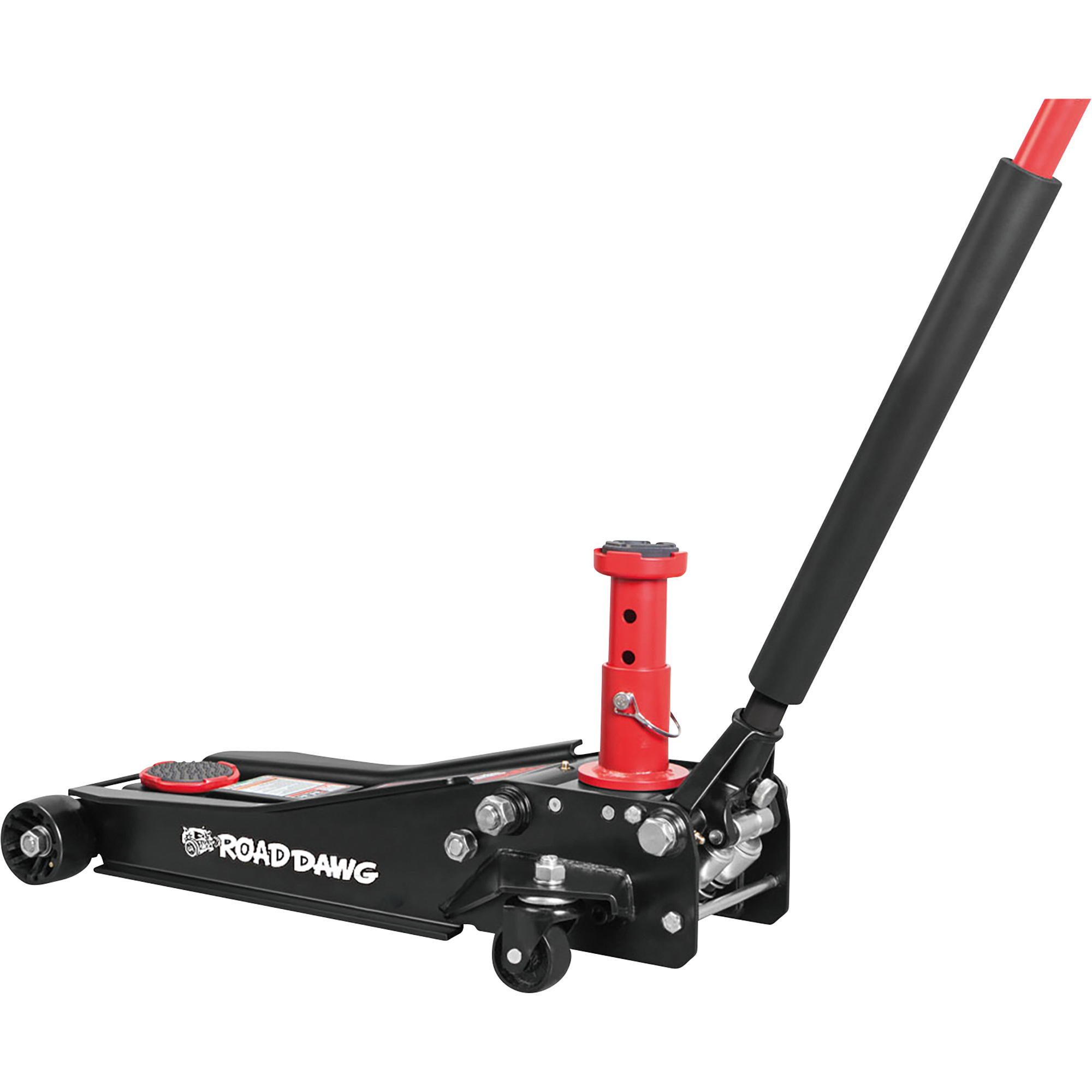 Road Dawg Super-Duty Folding Floor Jack, 2- and 3-Ton Capacity, Model# NT830027H